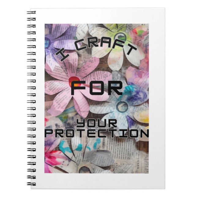 Jag båt för ditt skydd anteckningsbok (Framsidan)