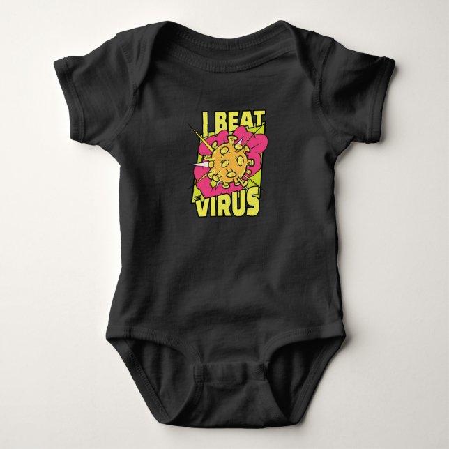 Jag Beat Virus T Shirt (Framsida)