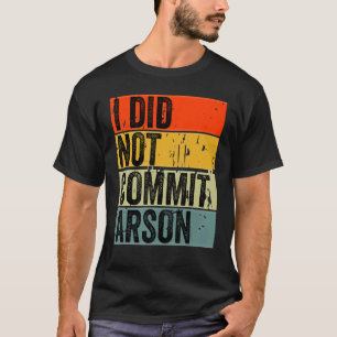 Jag begick inte grupp 5 t shirt
