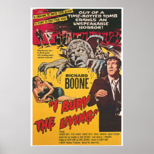 Jag begraver den bosatt fasafilmaffischen poster