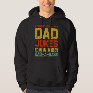 Jag Behålla alla mina Pappa skämtar i en Pappa-a-b Hoodie