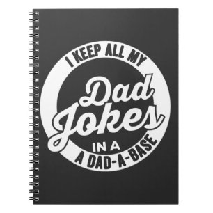 Jag Behålla alla mina Pappa skämtar i ett Pappa A Anteckningsbok