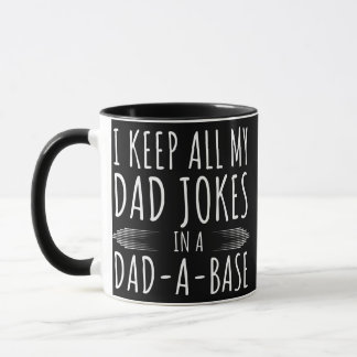 Jag Behålla alla mina Pappa skämtar i ett Pappa A Mugg