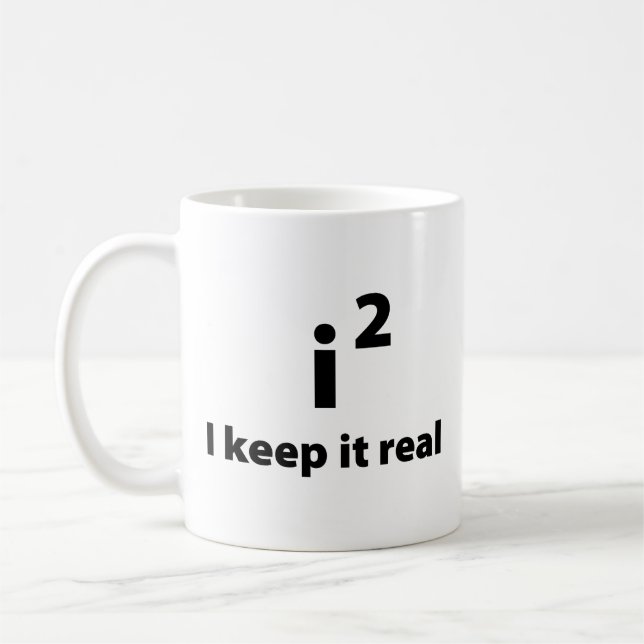 Jag Behålla det riktiga kaffe Mugg (Vänster)