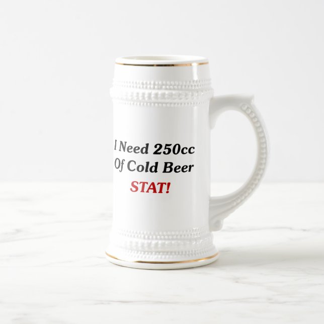 Jag behöver 250cc av kall ölstatistik! sejdel (Höger)