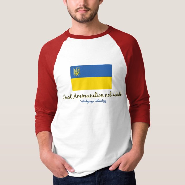 Jag behöver ammunition INTE en rid T Shirt (Framsida)