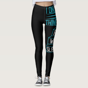Jag behöver bara 3 Sak i livmat, WiFi, sömn Leggings