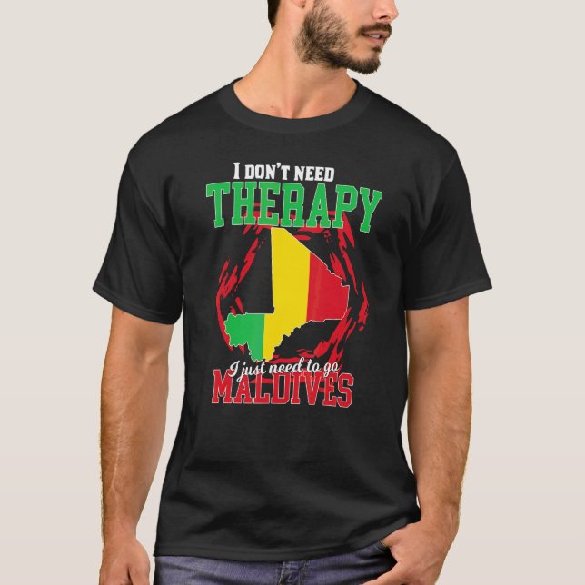 Jag behöver bara åka till Mali T Shirt (Framsida)