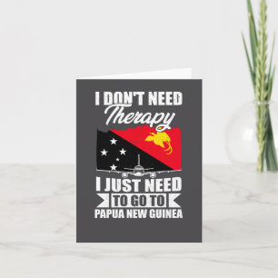 Jag behöver bara åka till Papua Nya Guinea Kort