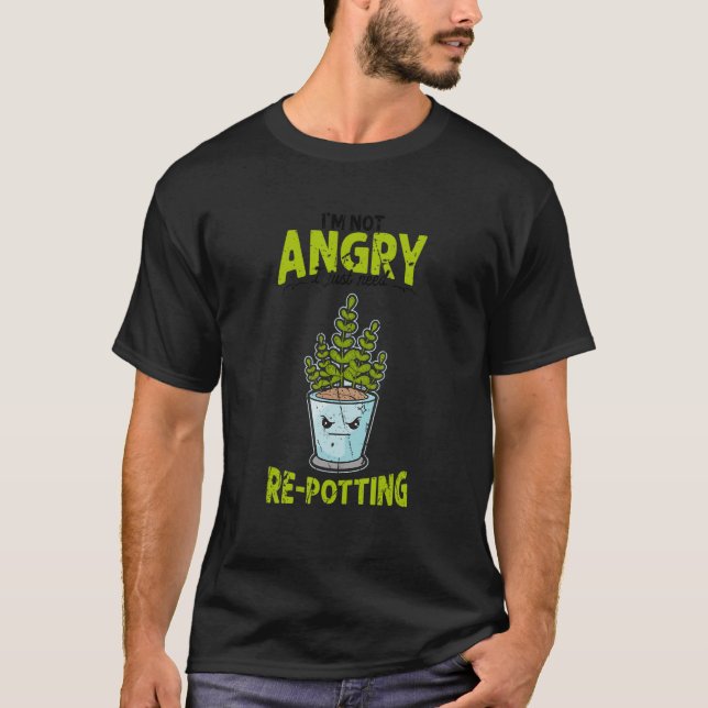 Jag behöver bara pottera botaniskt... arg. t shirt (Framsida)