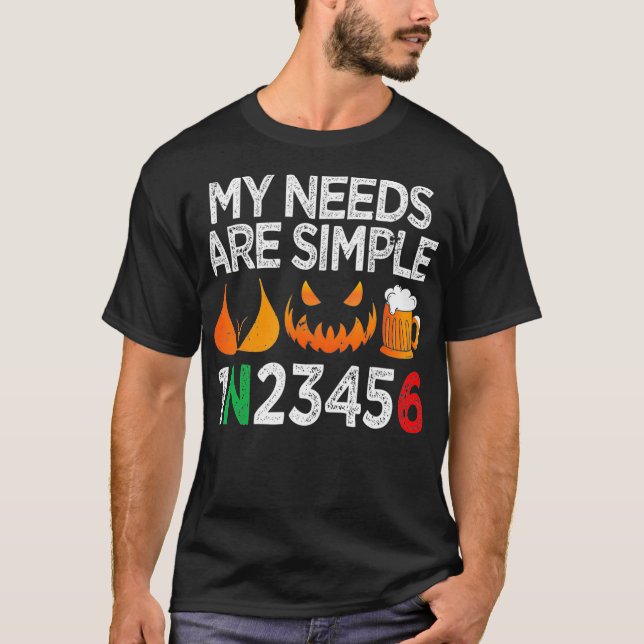 Jag behöver bara växellåda som byter Halloween-Bik T Shirt (Framsida)