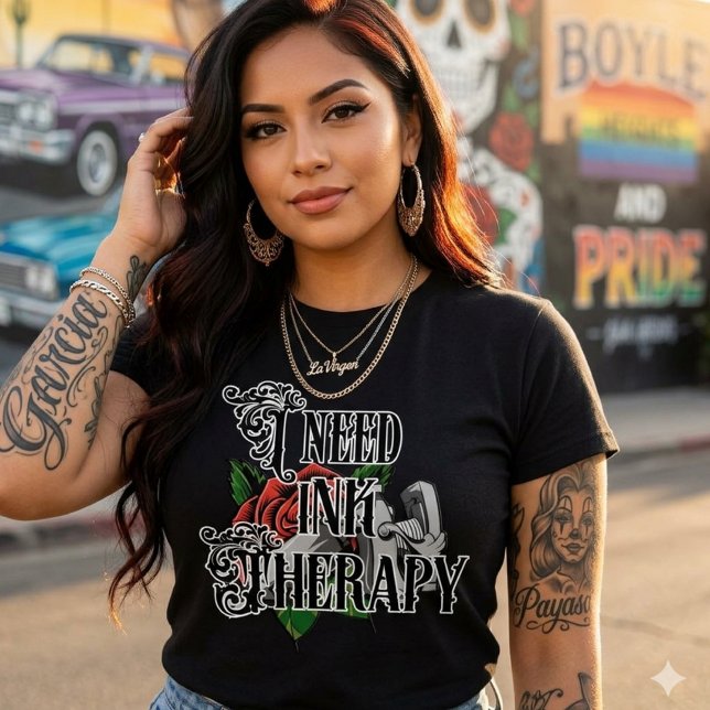 Jag behöver bläckterapi T-shirt (I need ink therapy T-shirt)