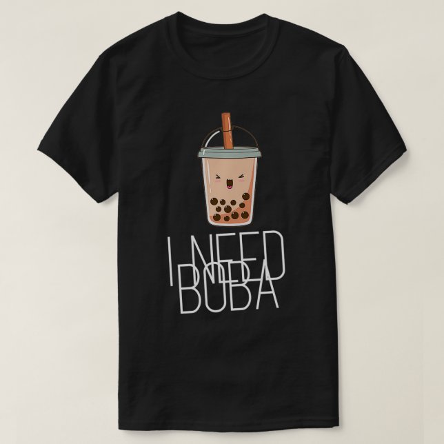 Jag behöver Boba Premium T Shirt (Design framsida)
