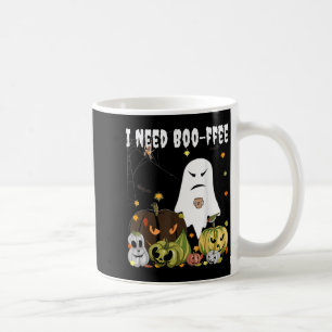 Jag behöver Boo-ffee Spök Jack-o-lantern Kaffeälsk Kaffemugg