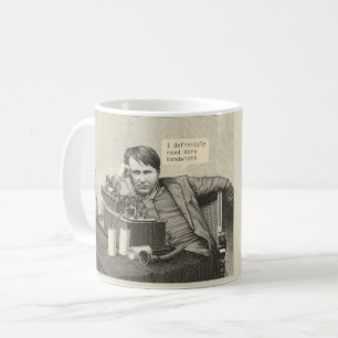 Jag behöver definitivt mer bandbredd kaffemugg