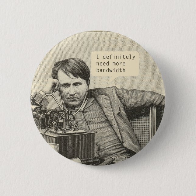 Jag behöver definitivt mer bandbredd knapp (Framsida)