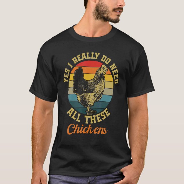Jag Behöver Dessa Hönor Höna T Shirt (Framsida)