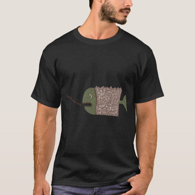 Jag behöver det djupa havet. t shirt (Framsida)
