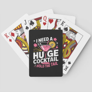 Jag Behöver En Enorm Cocktail Roligt Casinokort
