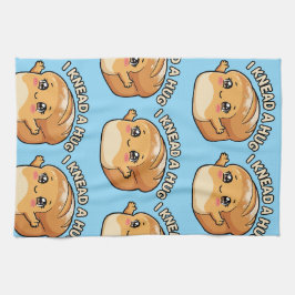 Jag behöver en kram — Kawaii Bröd Kökshandduk