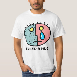 JAG BEHÖVER EN KRAMHUMORT-TRÖJA T-SHIRT