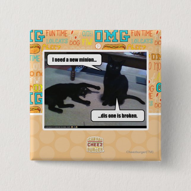 Jag behöver en ny minion knapp (Framsida)