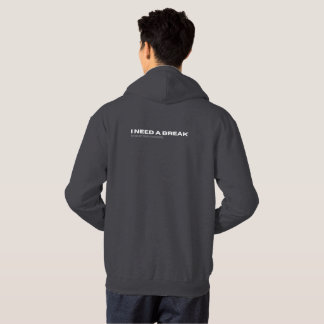 Jag Behöver En Paus Från Mina Egna Tankar Citat Hoodie