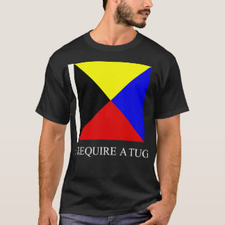 Jag behöver en tuggfunn Flagga Z T Shirt