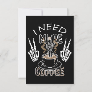 Jag behöver fler kaffepresentanter för halloween OSA kort