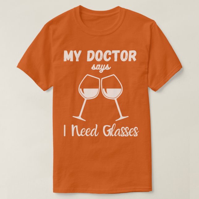 Jag behöver glasögon t shirt (Design framsida)