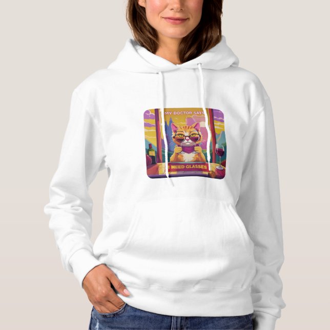 Jag behöver glasögon t shirt (Framsida)