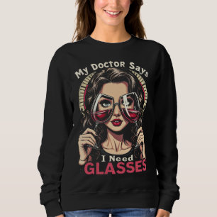 Jag behöver Glass Vin, tack. T Shirt