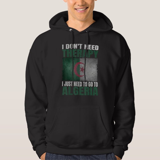 Jag behöver ingen terapi, jag behöver bara åka til hoodie (Framsida)