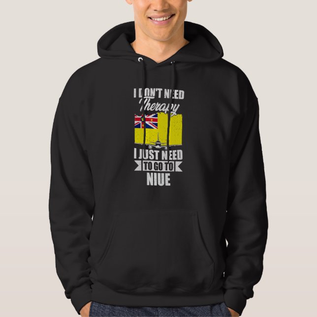 Jag behöver ingen terapi, jag behöver bara åka til hoodie (Framsida)