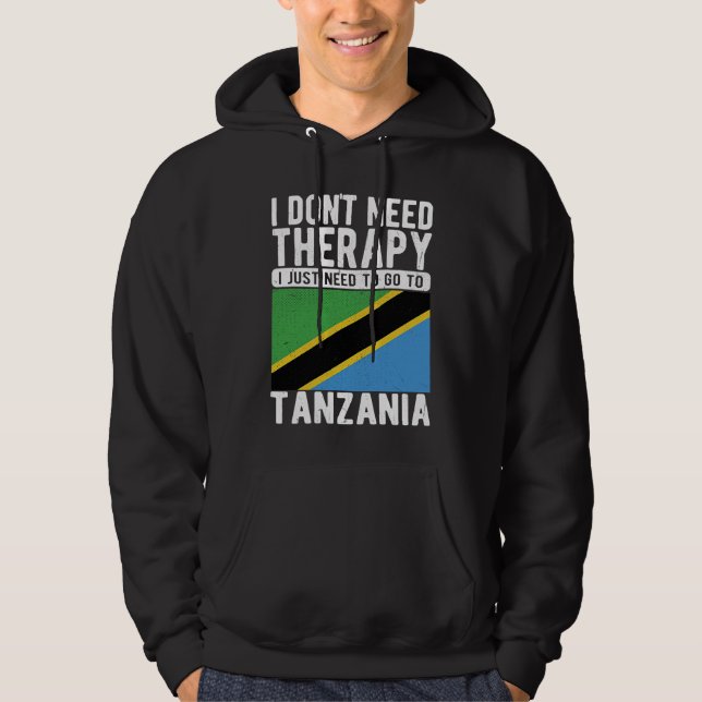 Jag behöver ingen terapi, jag behöver bara åka til hoodie (Framsida)