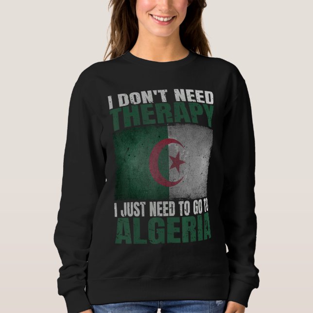 Jag behöver ingen terapi, jag behöver bara åka til t shirt (Framsida)