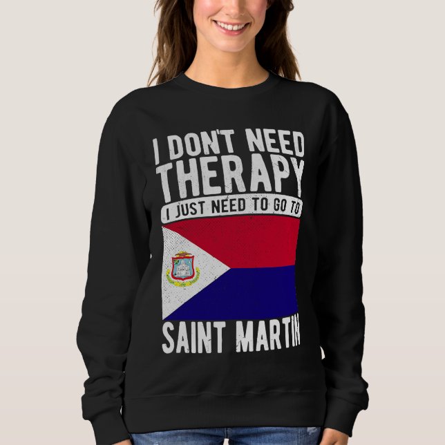 Jag behöver ingen terapi, jag behöver bara åka til t shirt (Framsida)