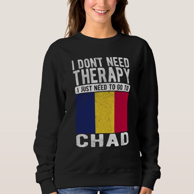 Jag behöver ingen terapi, jag behöver bara åka til t shirt (Framsida)
