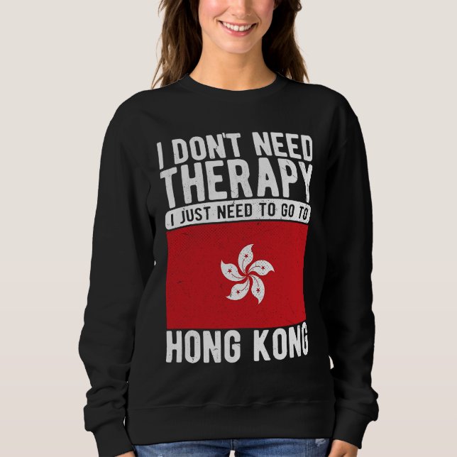 Jag behöver ingen terapi, jag behöver bara åka til t shirt (Framsida)