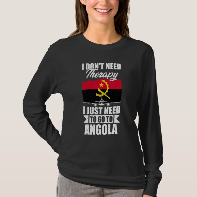 Jag behöver ingen terapi, jag behöver bara åka til t shirt (Framsida)