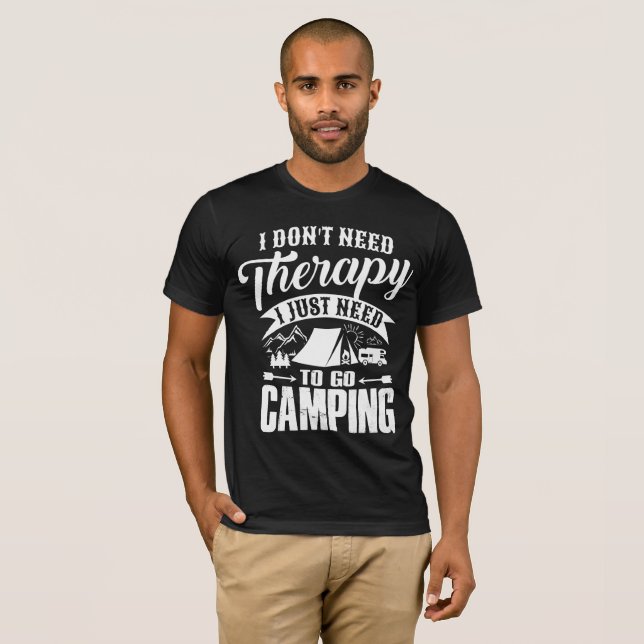 JAG BEHÖVER INTE BEHANDLING... JAG BEHÖVER BARA GÅ T SHIRT (Hel framsida)