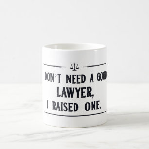 JAG BEHÖVER INTE BRA LAWYER, JAG TOG UPP EN KAFFEMUGG