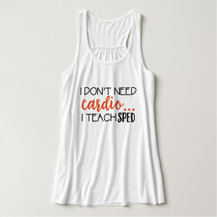 Jag behöver inte cardio…, Jag undervisar RUSAT Linne Med Racerback