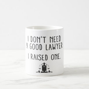 Jag behöver inte en Bra advokat som jag tog upp en Kaffemugg