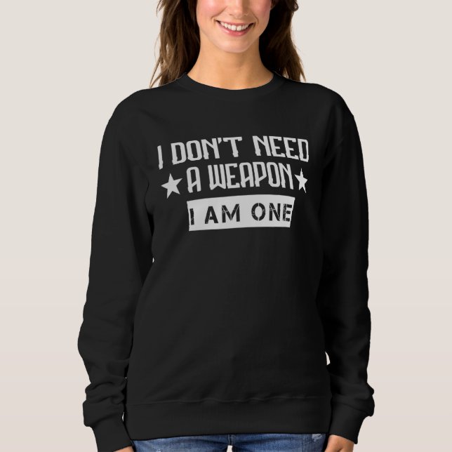 Jag behöver inte en karatgrafik t shirt (Framsida)