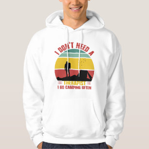 JAG BEHÖVER INTE EN TERAPIST, JAG GÖR OFTA. HOODIE