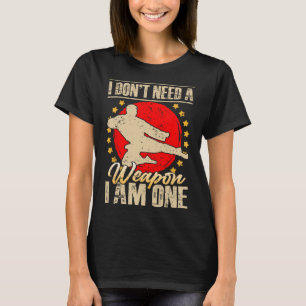 Jag Behöver Inte Ett Vapen Jag Är Ett Roligt Prese T Shirt