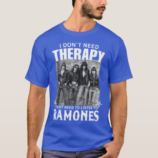 Jag behöver inte terapeutiskt musikband t shirt
