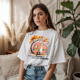 Jag Behöver Inte Terapi Camping T Shirt