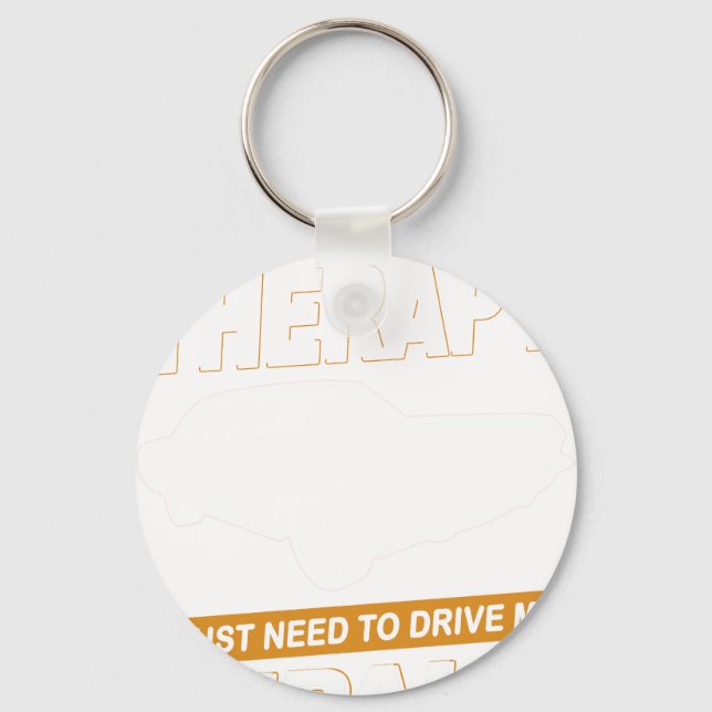 JAG BEHÖVER INTE TERAPI Chevrolet Impala Ss 1965 Nyckelring (Framsida)